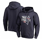 Men's New England Patriots Pro Line by Fanatics Branded 5 Time Super Bowl Champions True Dynasty Pullover Hoodie Navy FengYun,baseball caps,new era cap wholesale,wholesale hats